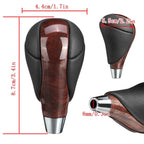 Leather Walnut Wood Gear Shift Knob for Toyota Lexus
