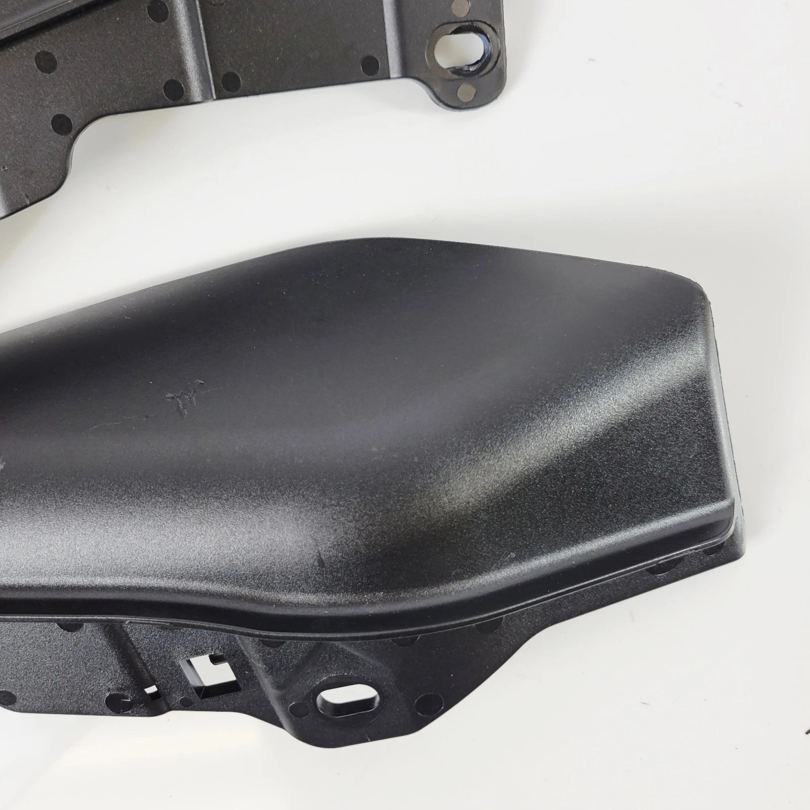 Set of 2 Matte Black Mid Frame Wind Deflectors for Harley-Davidson Touring (2009–2023)