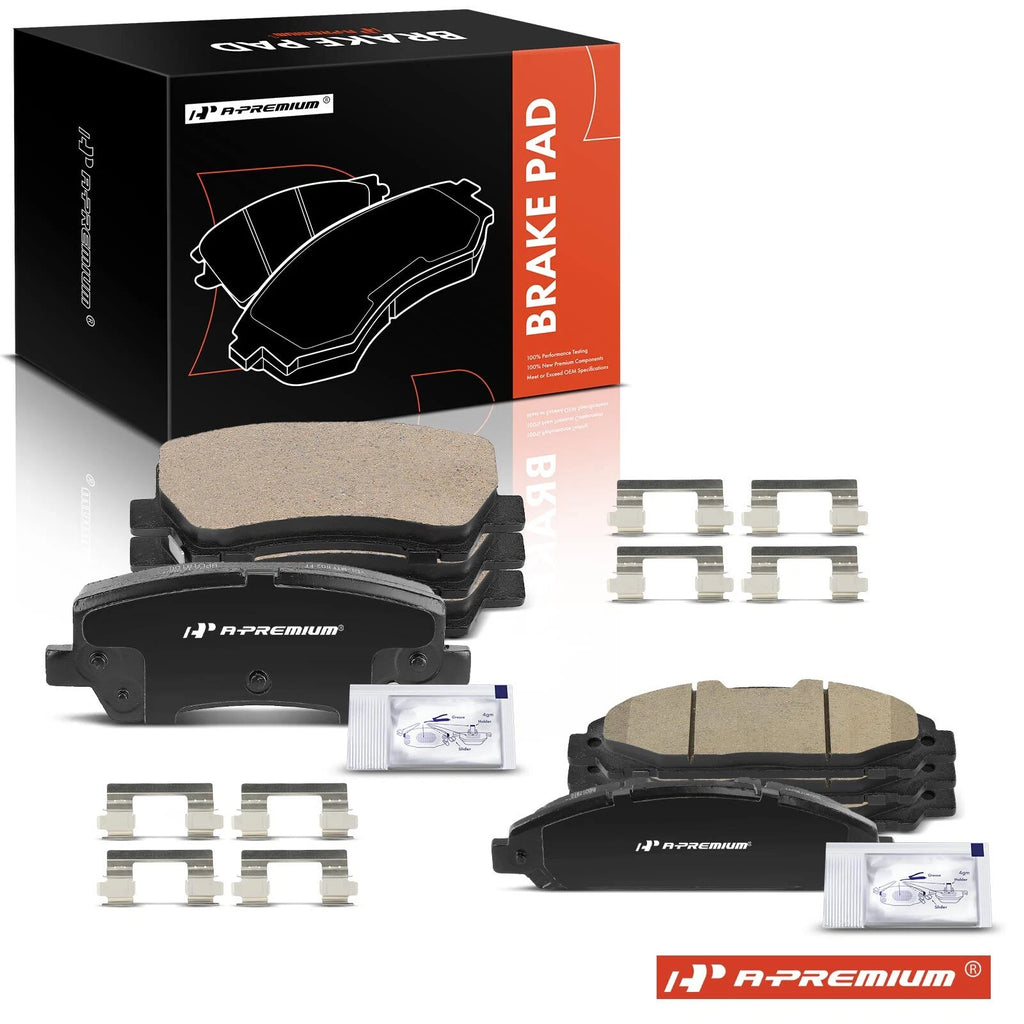 8x Ceramic Brake Pads for Ford Mustang (2021)
