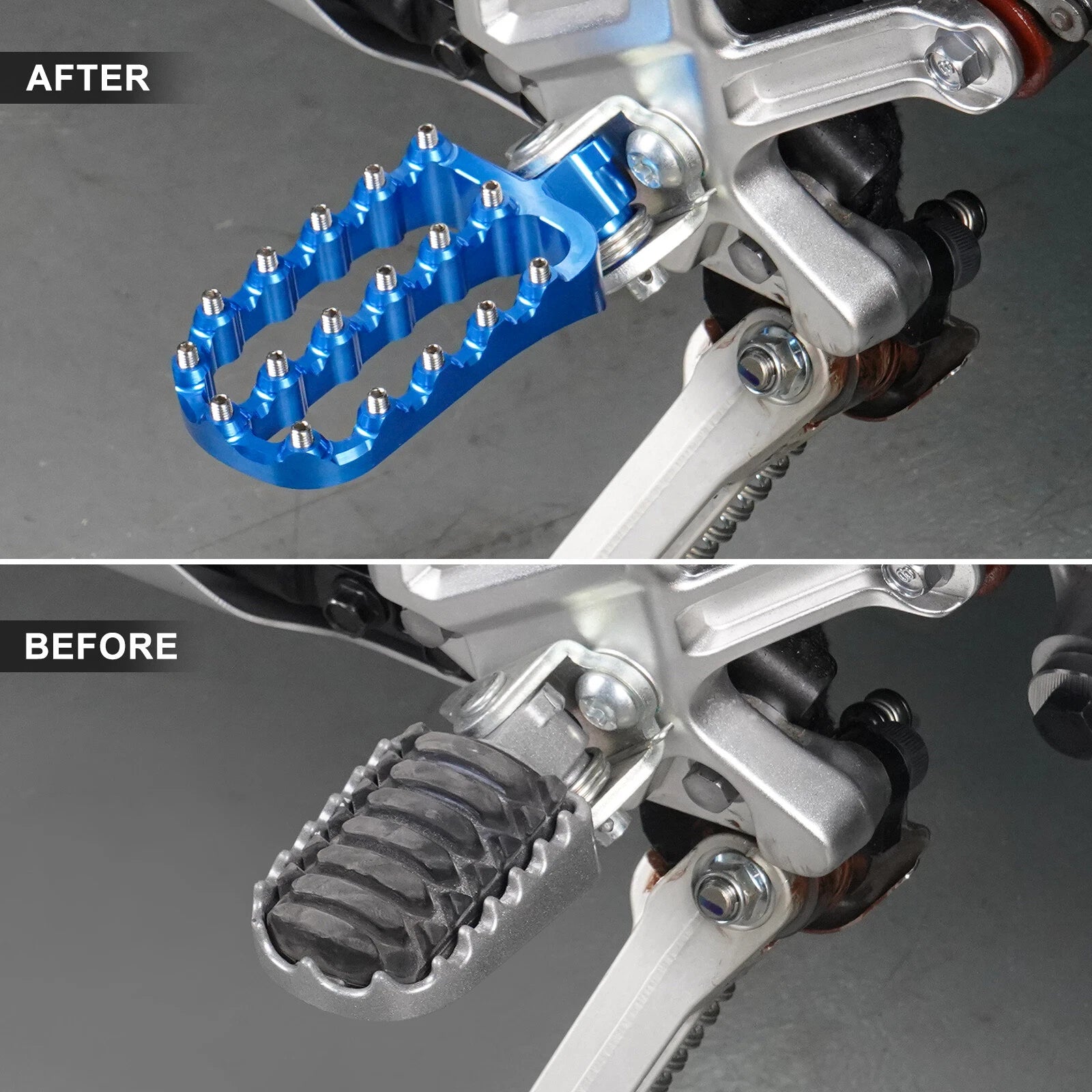 Foot Pegs for Yamaha Tenere 700 (2019–2024) - NICECNC Forged