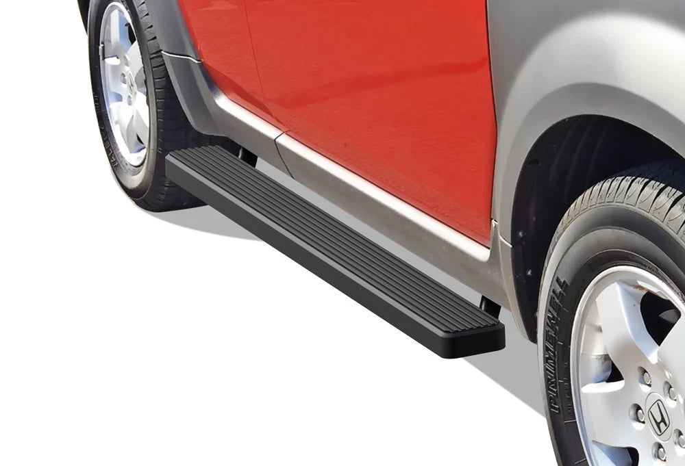 iBoard Running Boards for Honda Element (2003–2011) 5 Inch Matte Black