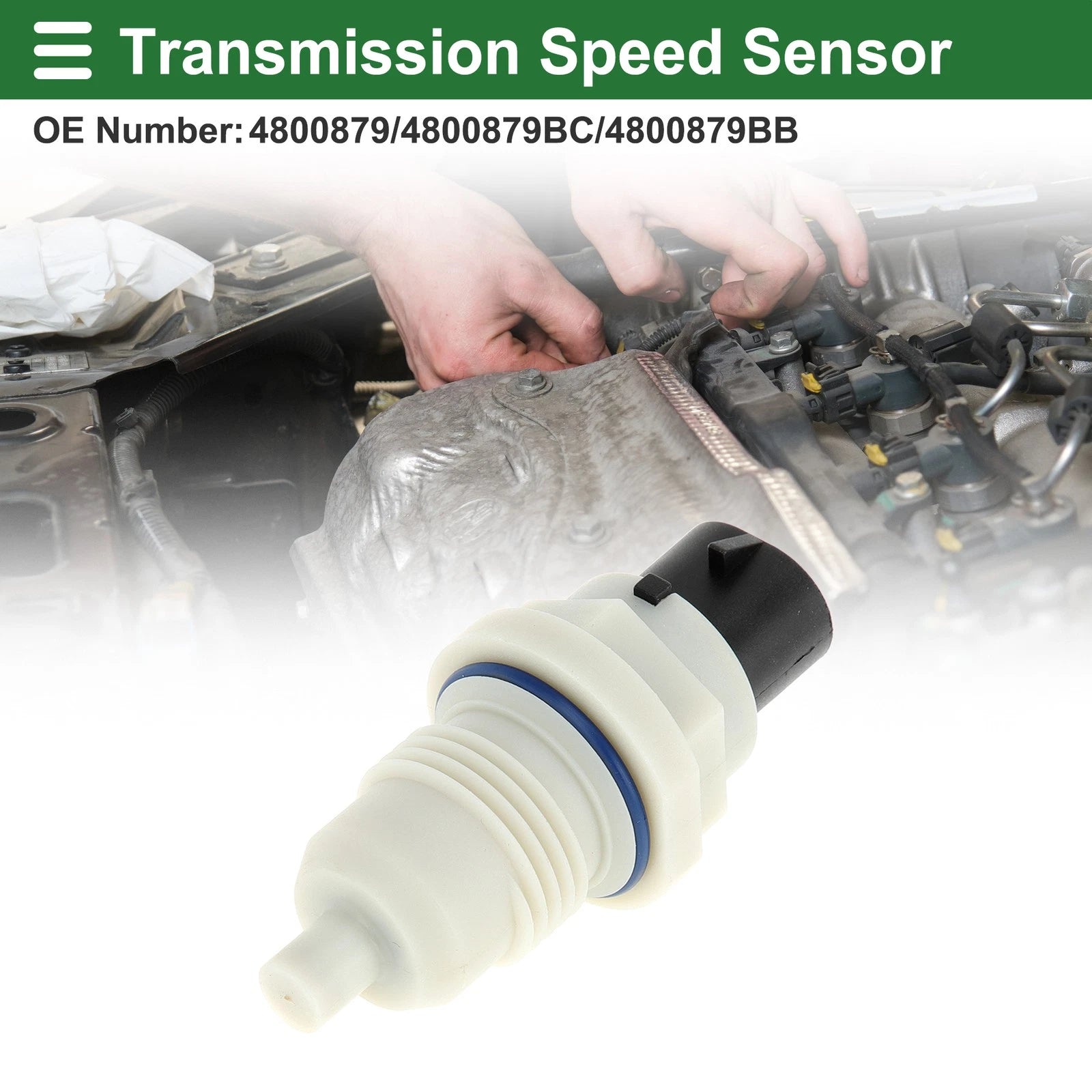 1 Pc Output Transmission Speed Sensor No.4800879 for Dodge Caravan (1990–2007)
