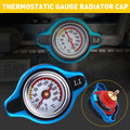 High Pressure Radiator Cap w/ 1.1Bar Gauge for