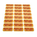 Mixed Fuel Only Vinyl Decals for 2-Stroke Mix (50:1)