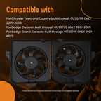 Electric Radiator Cooling Fan for Chrysler Town & Country Voyager (2001–2005) 4809171AF