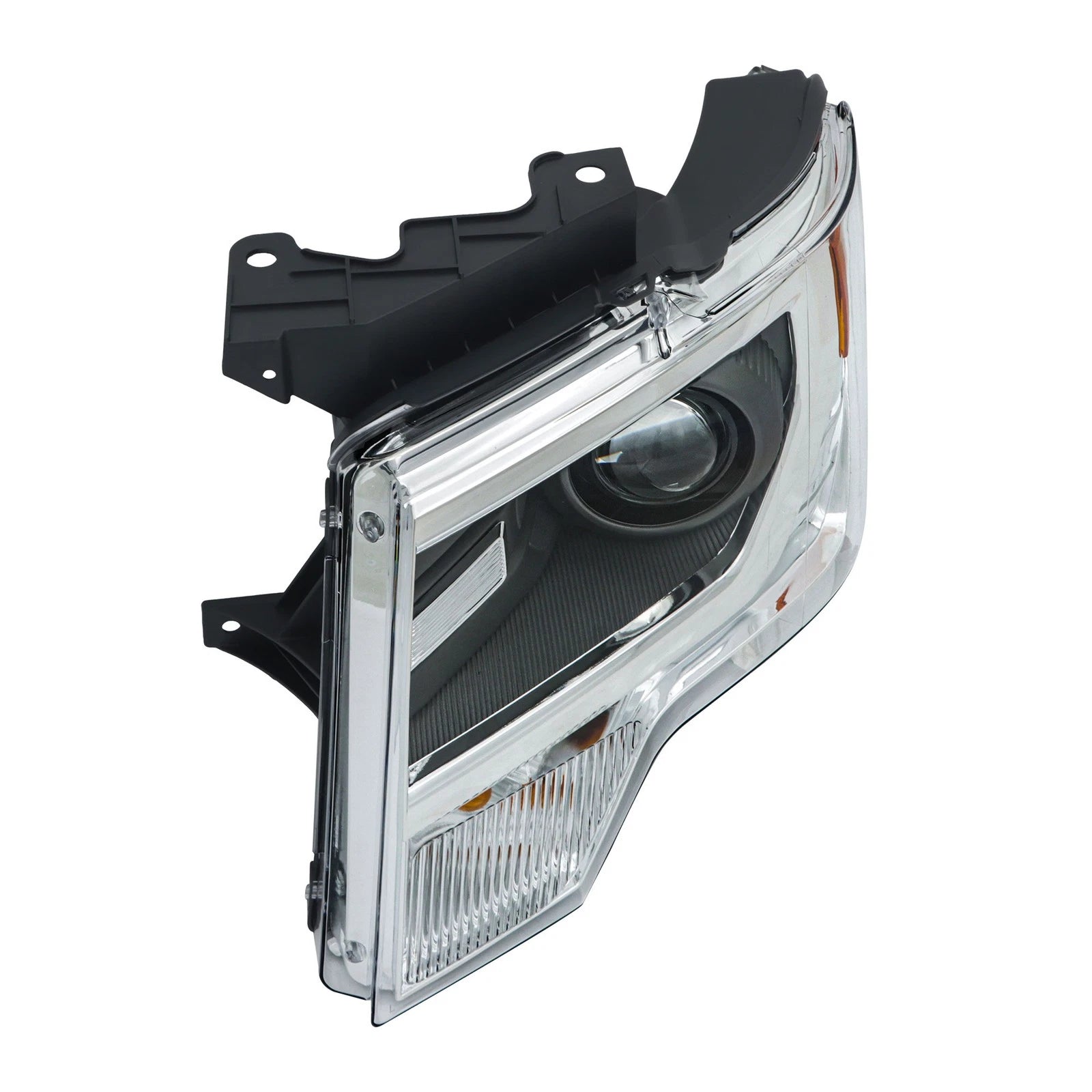 Chrome HID Front Headlight for Ford F150 (2013–2014) Left Side