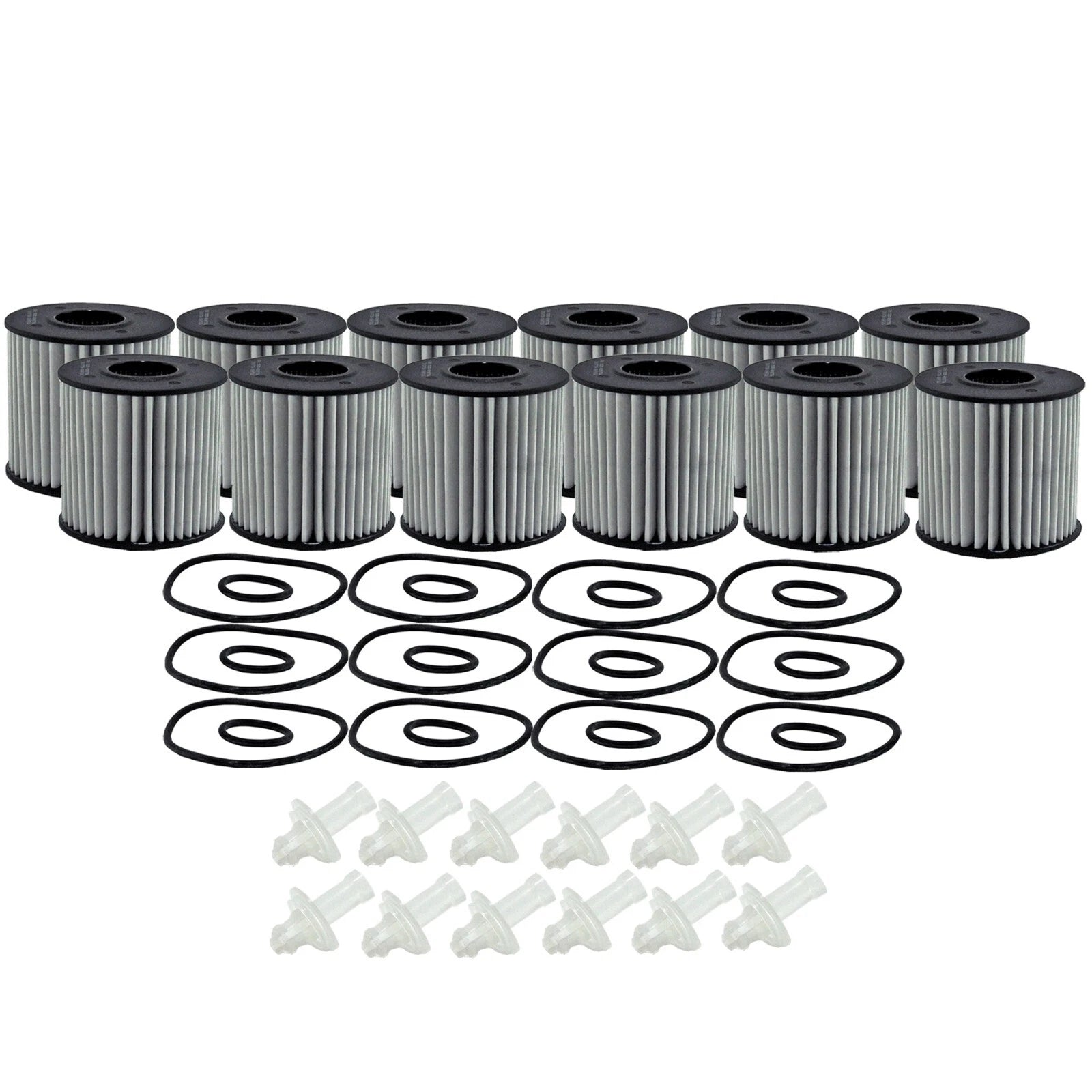 Set of 12 Engine Oil Filters for Lexus Scion Toyota (Wix XP)