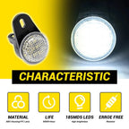 White LED Under Dash Courtesy Footwell Light for Dodge Ram Durango Jeep Grand (H)