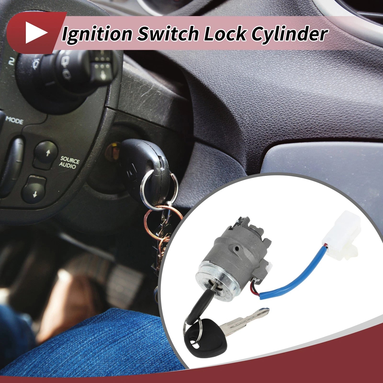 Ignition Lock Cylinder for Hyundai Accent (2010–2017) No. 819051E000