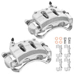 Front Brake Calipers w/ Bracket for Nissan Pickup (1995–1997) 2.4L 3.0L Pair