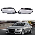 2X Headlamp Cover for Audi A4 (2009–2012) - Headlight Lens Cover