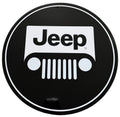 12" Round Tin Sign for Jeep (Classic Wall Decor)