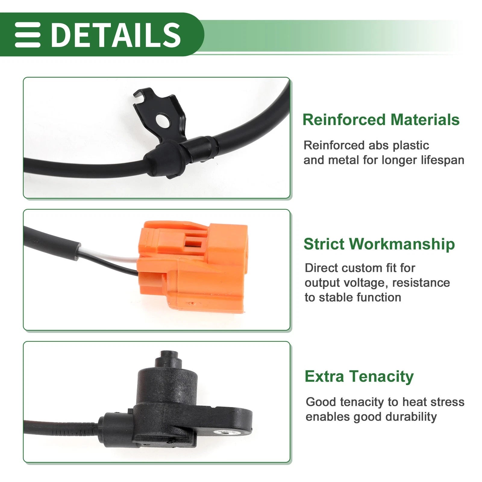 ABS Wheel Speed Sensor 57455S0XA01 for Honda Odyssey (1999–2004)