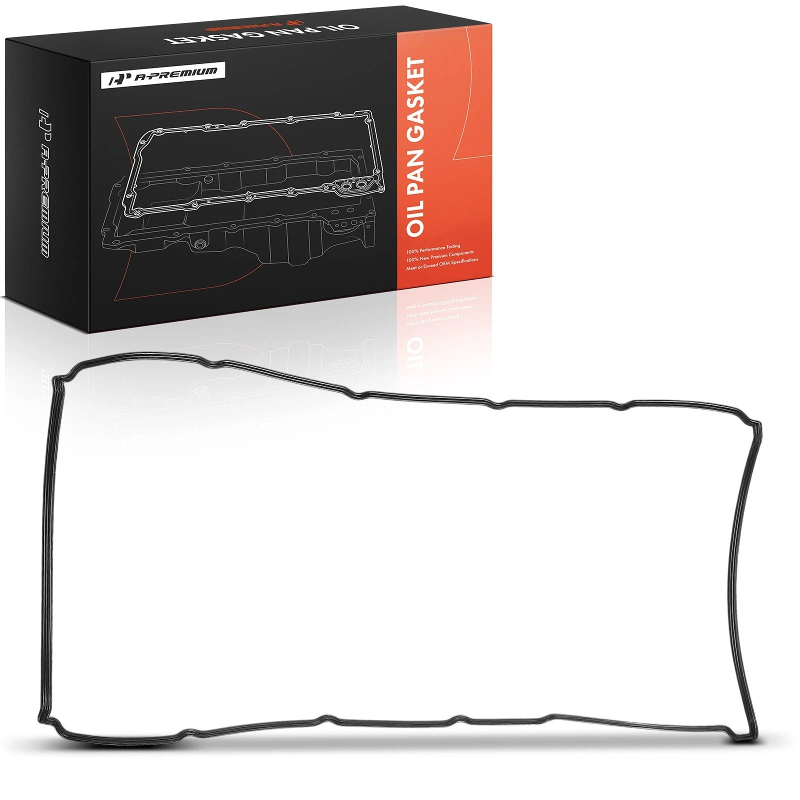 Engine Oil Pan Gasket for Chevy Express 3500 GMC Sierra 3500 (2003–2021)