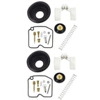 2X Carburetor Diaphragm Repair Kit for Kawasaki Vulcan VN800 (1995–2006)