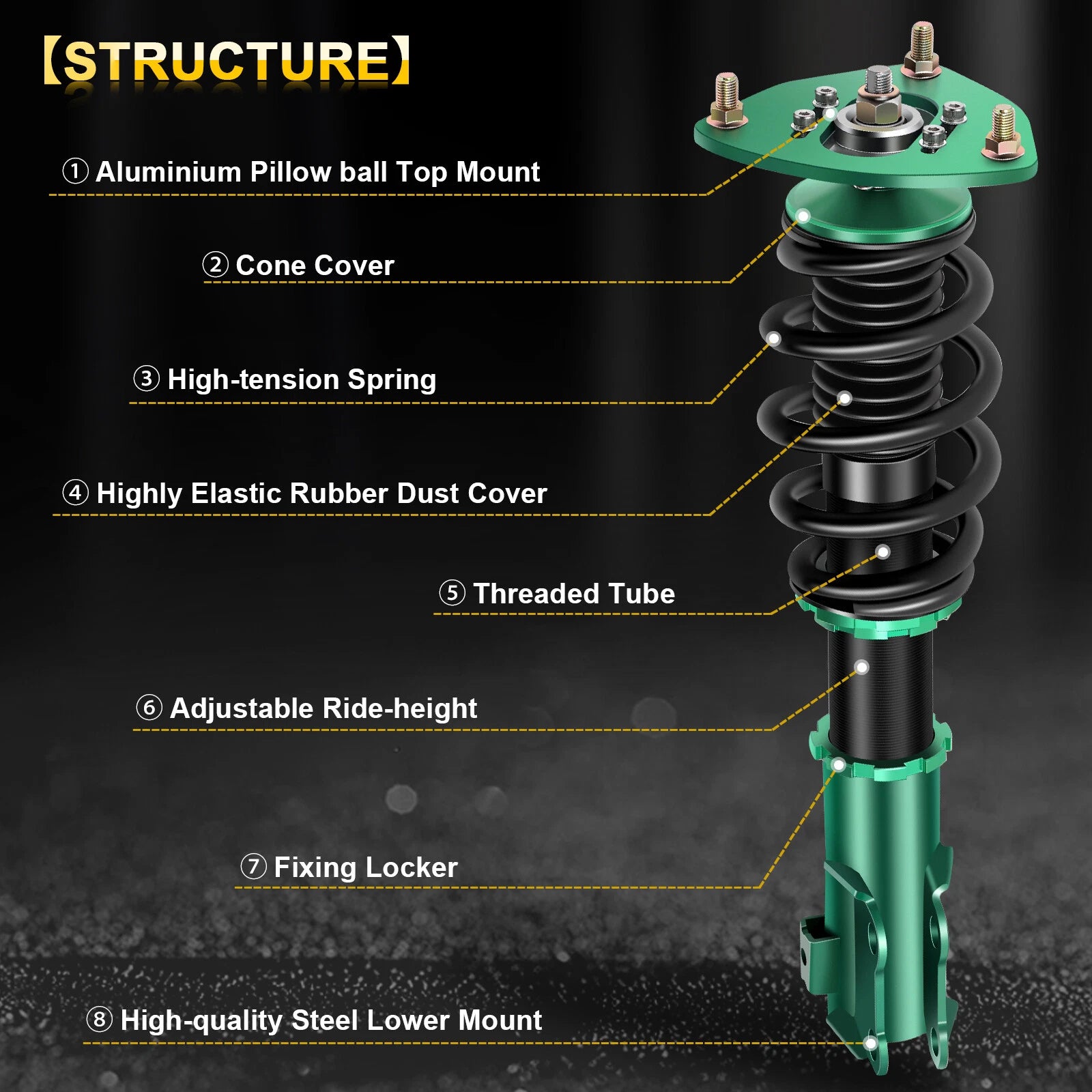 Coilovers for Hyundai Genesis Coupe (2011–2015)