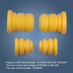 Set of 4 Control Arm Bump Stops for Cadillac Chevy GMC Truck