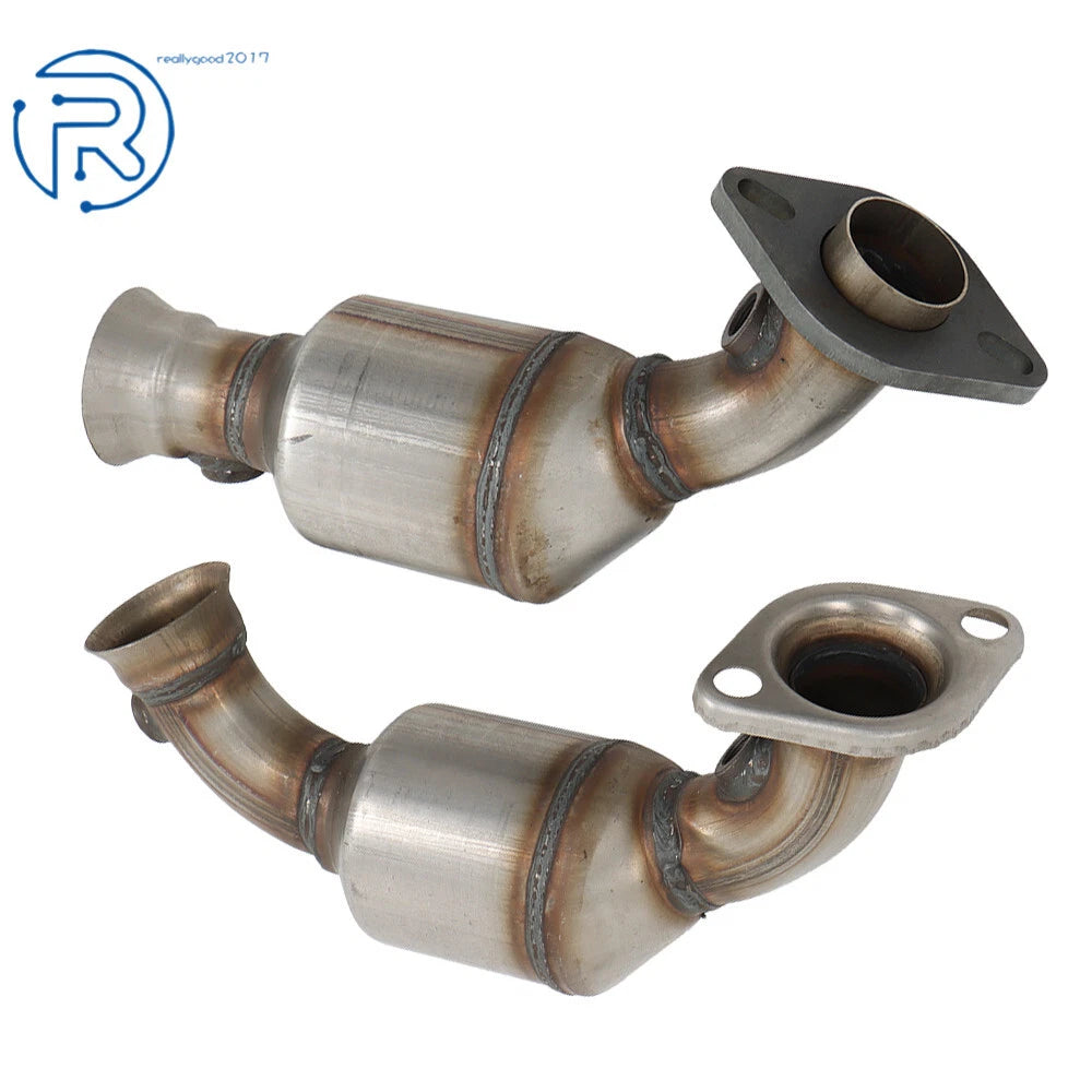 Set of 2 Front Exhaust Catalytic Converters for Jeep Liberty (2002-2003)