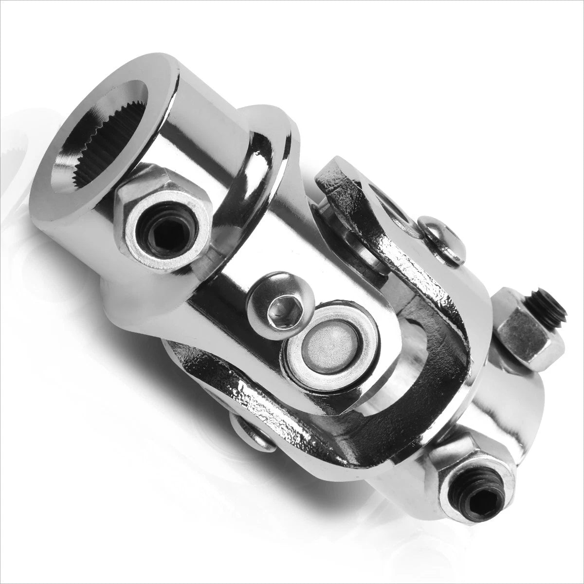Steering U-Joint Kit 5/8" 36 Spline to 3/4" DD Stainless Steel