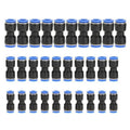 30pcs Pneumatic Push Connectors Quick Release 6mm 8mm 10mm for Tube Pipe