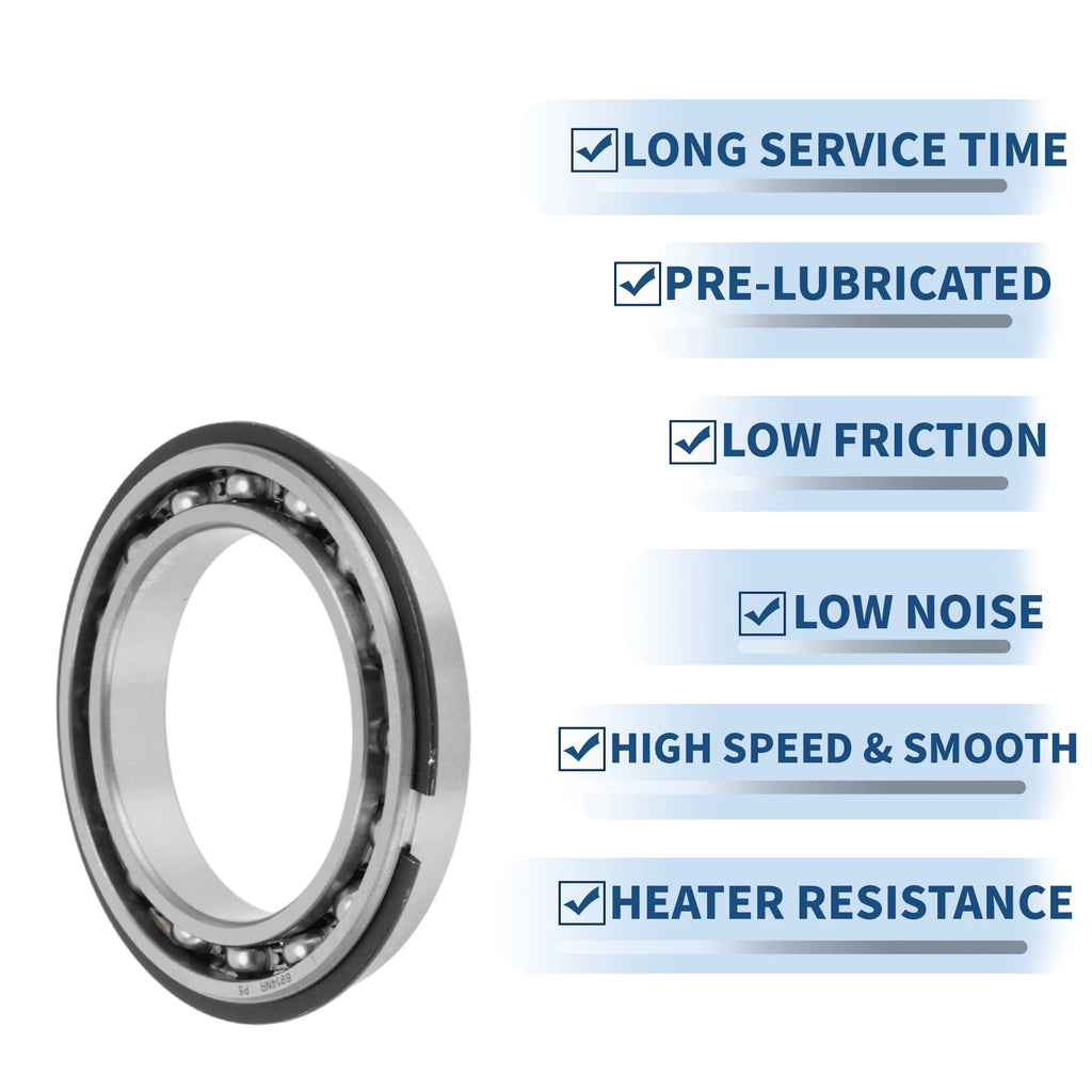 Deep Groove Ball Bearing 6914NR for Scooter Skateboard Wheel (70x100x16mm)