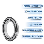 Deep Groove Ball Bearing 6914NR for Scooter Skateboard Wheel (70x100x16mm)