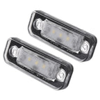 2X LED License Plate Lights for Benz CLS (2004–2010) E-Class (2002–2008)