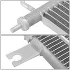 OE Style Aluminum Front AC Condenser for Nissan Frontier Xterra (1998–2002) NI3030106