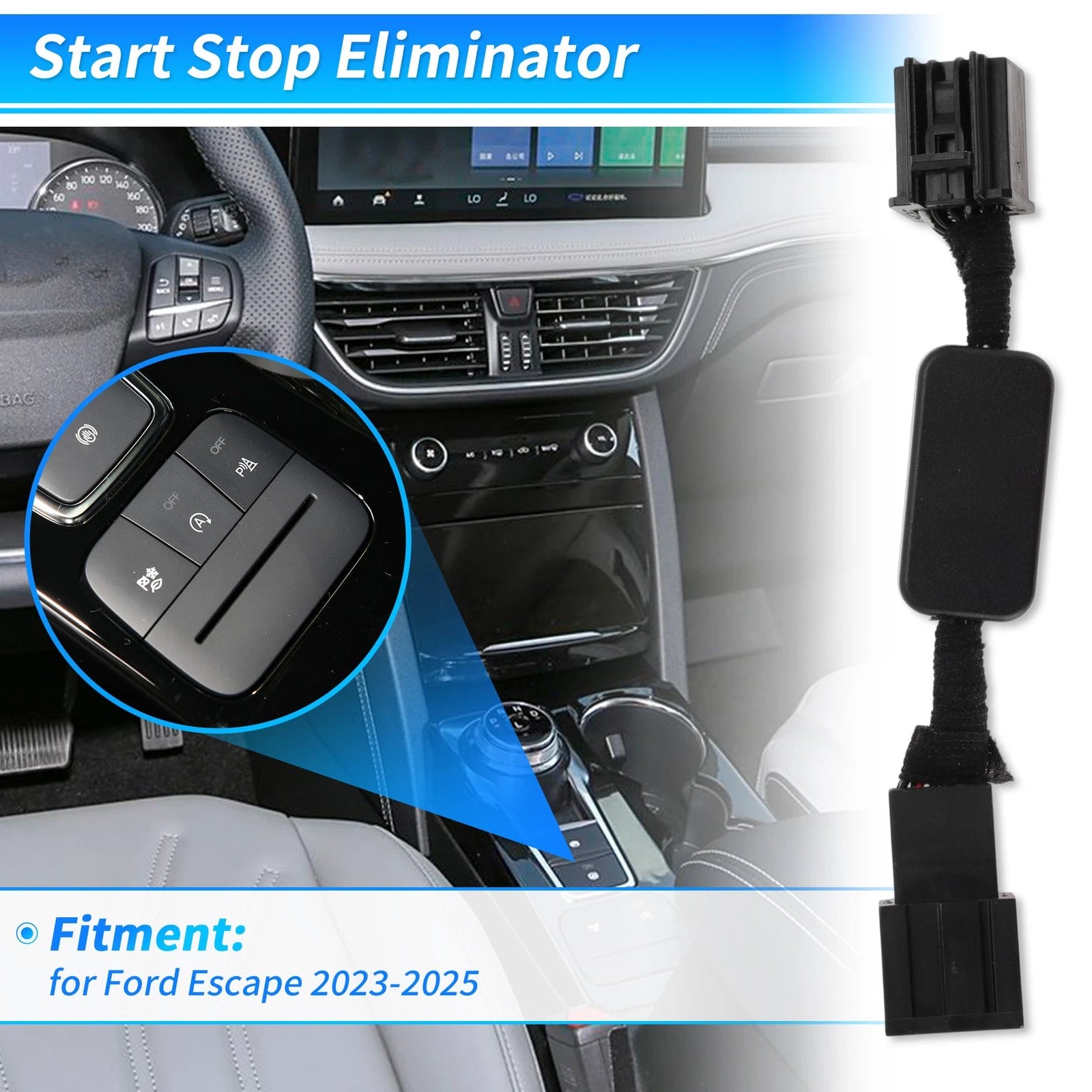 Auto Start Stop Eliminator for Ford Escape (2023–2025)