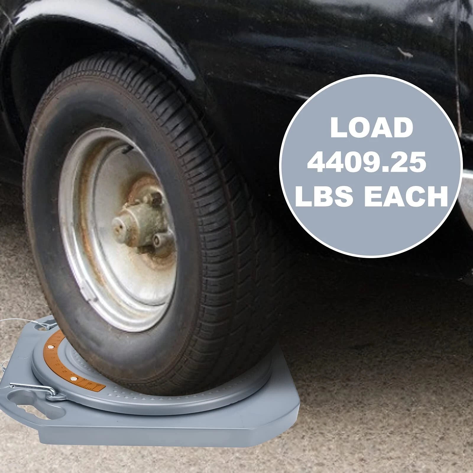 2X Wheel Alignment Turn Plates for Car Truck