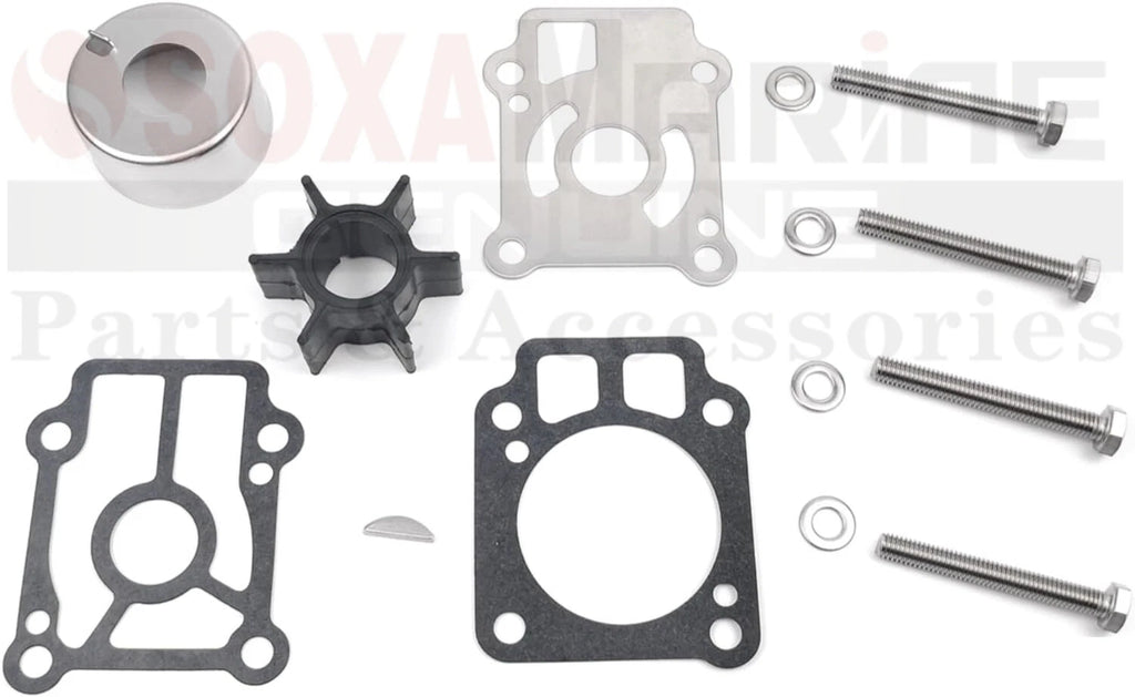Water Pump Service Kit for Mercury Mariner Outboard 25 30 HP (853792A1, 47-853792A07)