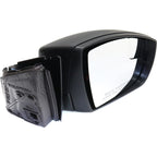 Manual Folding Textured Black Mirror for Ford Focus (2012–2014)