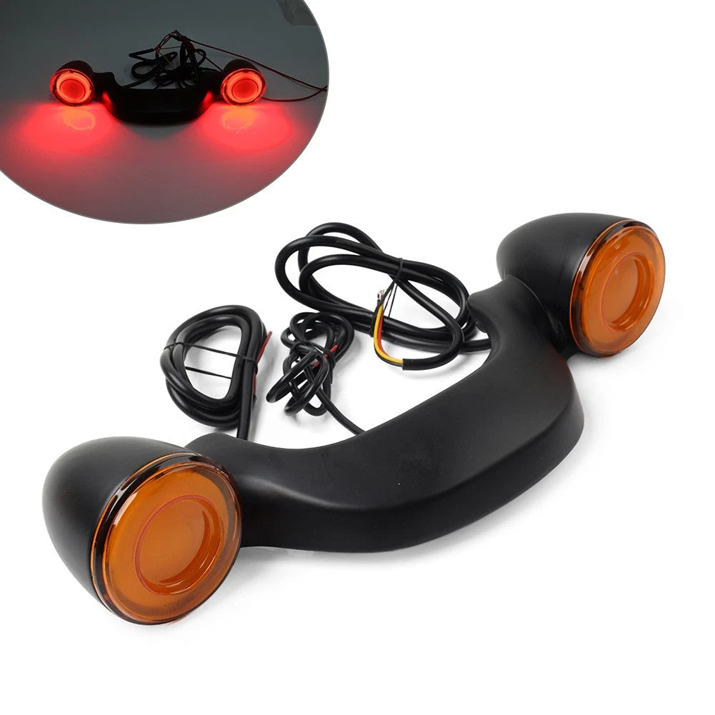 Rear Turn Signal Brake Light Bar Lamp for Harley Touring Glide (2010–2021)