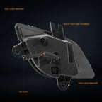 Powered Side Door Mirror for Chevy Equinox/Pontiac Torrent (2005–2009)