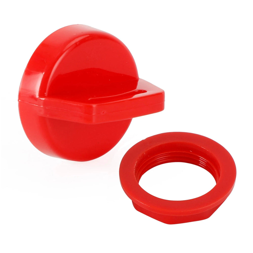 Red Ignition Key Cover with Nut for Polaris RZR XP 1000 900 800 Ranger Sportsman (2014–2021)