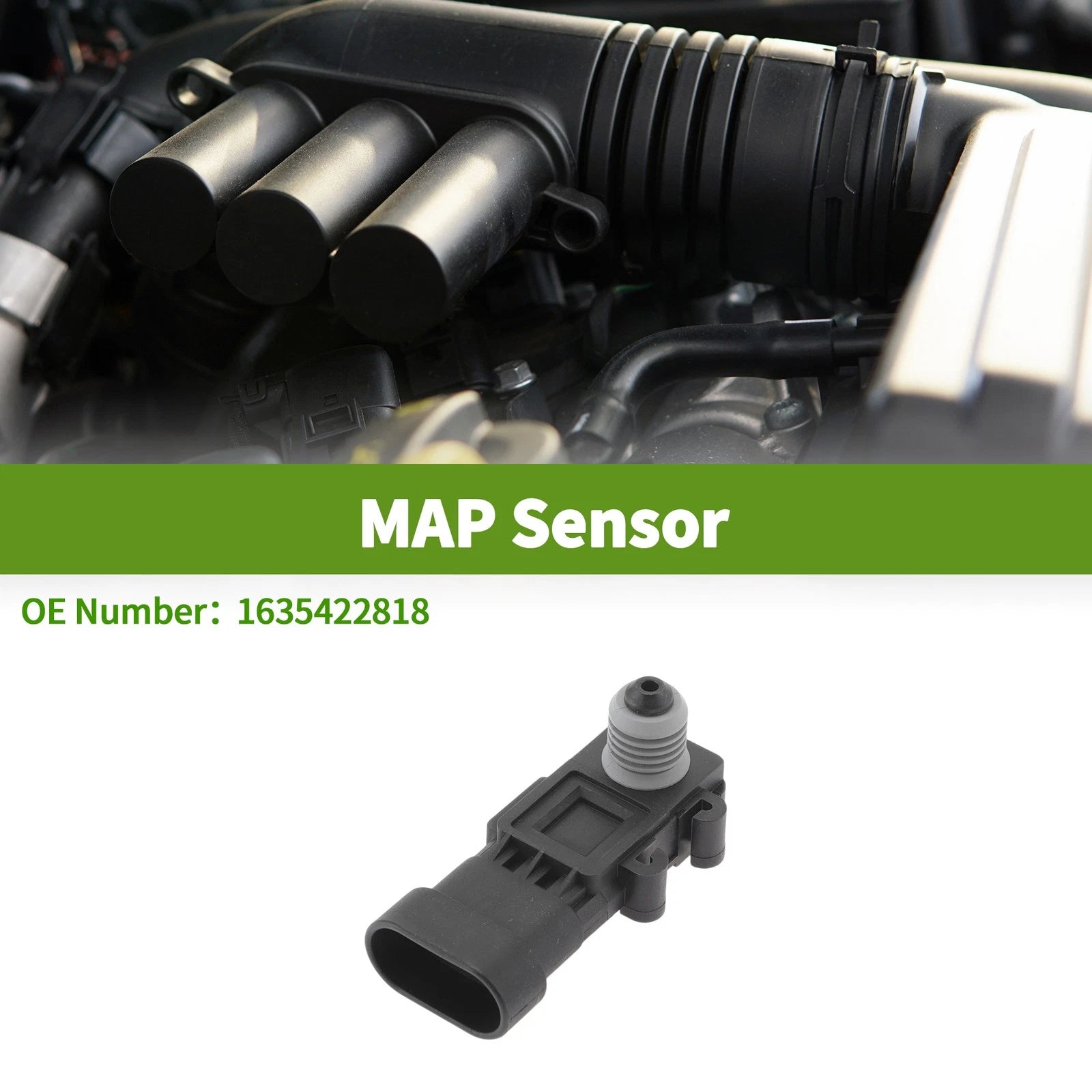MAP Sensor for Mercedes-Benz Sprinter (No.1635422818)
