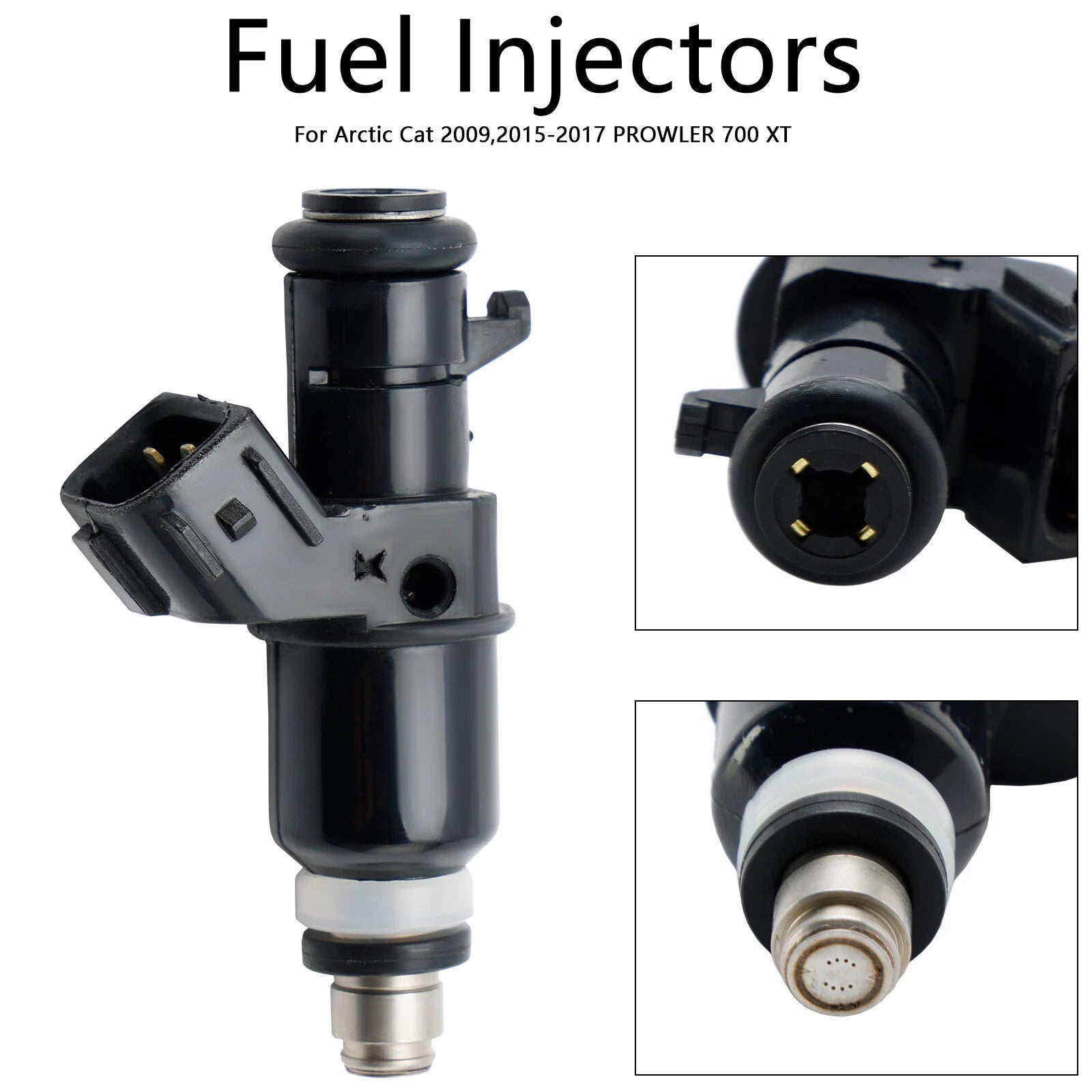 Fuel Injector 0470-762 for Arctic Cat ATV UTV SxS 700 HDX 550 TRV TBX (2016–2021)