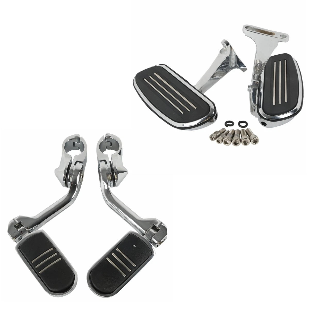 Passenger Floorboard for Harley Road Glide (1993–2022) 1-1/4'' Footpeg