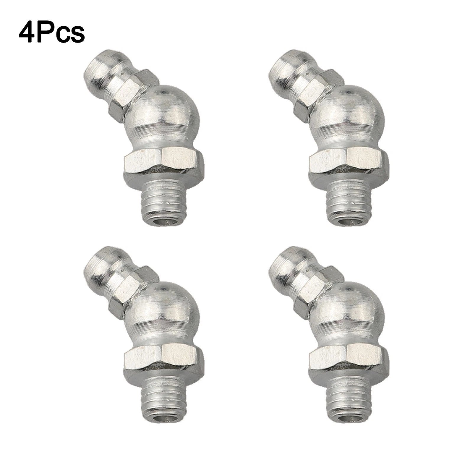Set of 4 Grease Nipple Fittings for Simple Lubrication Solution