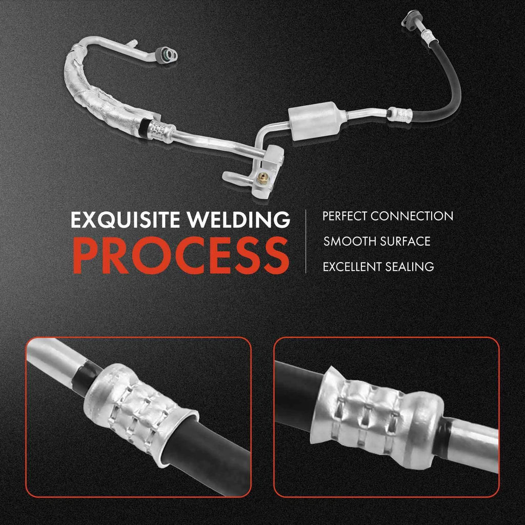 2X A/C Suction & Discharge Line Hose for Ford Mustang (2010)