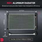 Aluminum Radiator for Nissan Altima (2007–2018) & Maxima (2009–2019) CU2988