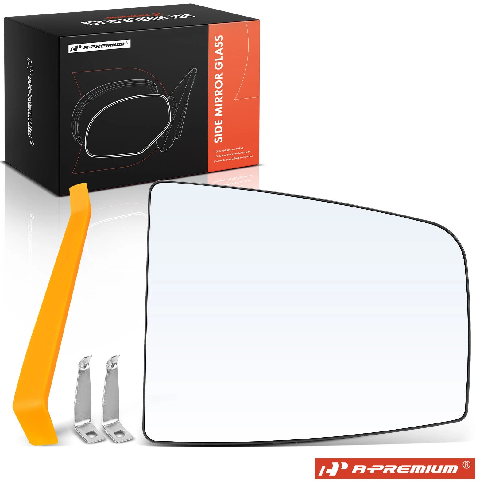 Heated Driver Upper Power Mirror Glass for Ford Transit-150 (2015–2019)