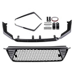 Front Bumper Lower Grille + Lip for Honda Civic Sedan & Hatchback (2022–2024)