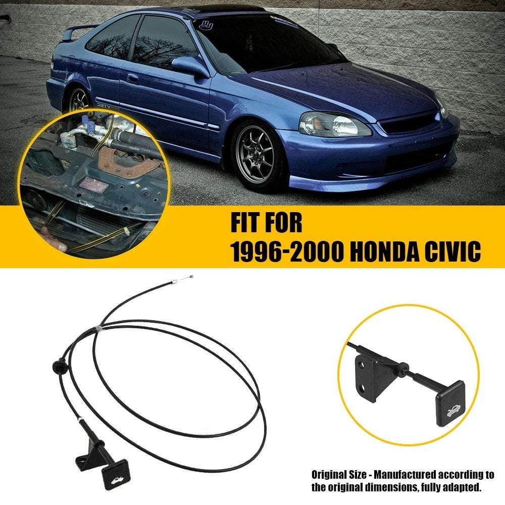Hood Latch Release Cable for Honda Civic (1996–2000) 74130S01A01