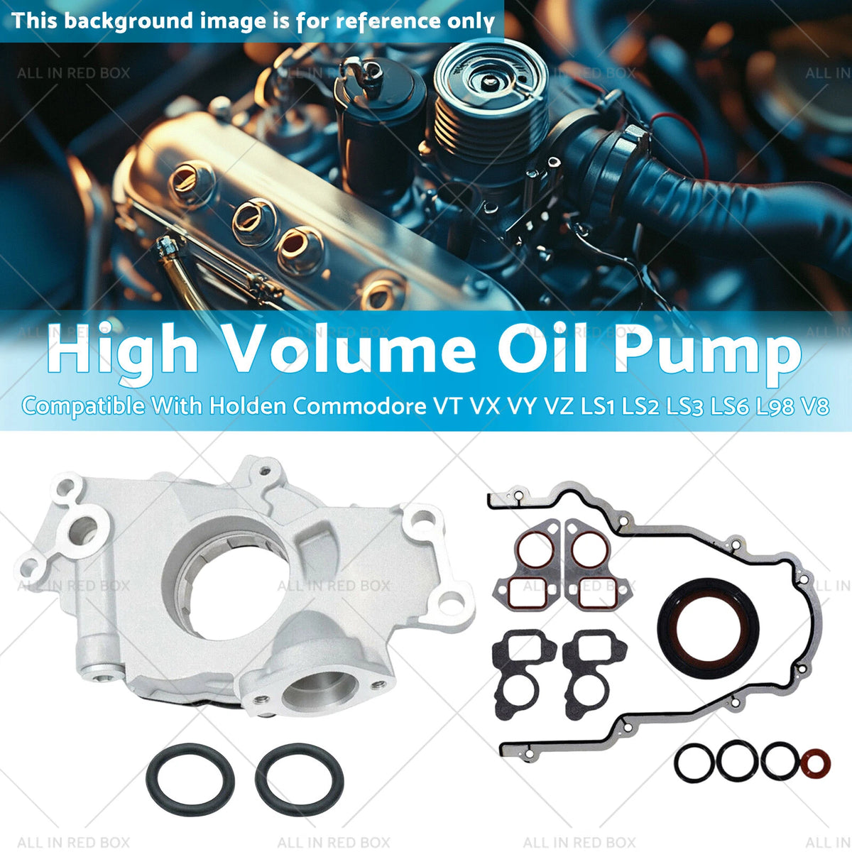 High Volume Oil Pump for Holden Commodore VT VX VY VZ LS1 LS2 LS3 LS6