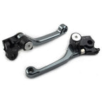 CNC Pivot Brake Clutch Levers for Honda CRF250R CRF450R (2007–2022) Titanium