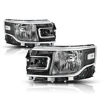 Headlight for Ford Flex (2013–2019) OE Direct Replace Black Housing Clear Corner
