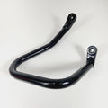 Black RH Rear Saddlebag Guard Rail Crash Bar for Harley FLST FXST (2000–2017)