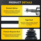 CV Axle Shaft Assembly for Nissan 350Z (2003–2009) Rear Driver Side