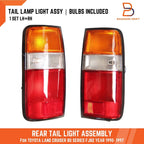 Tail Light Rear Lamp for Toyota Land Cruiser 80 Series FJ80 HJ80 (1990-1997)